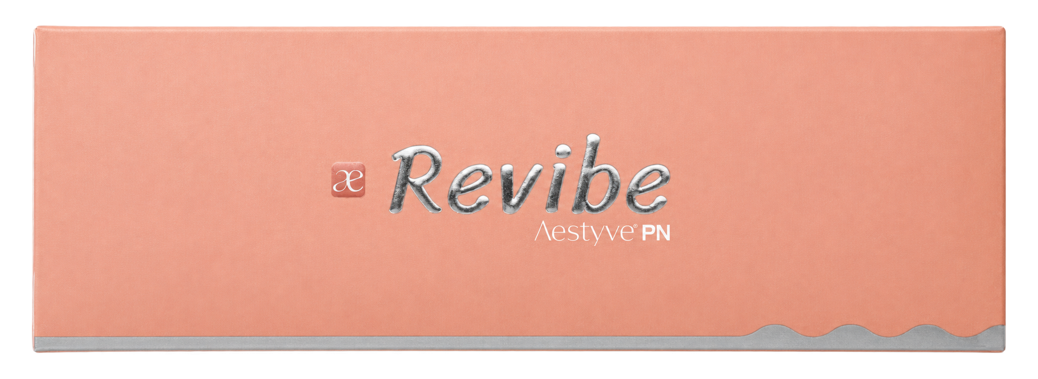제품 정보와 로트가 표기된 Revibe 단상자