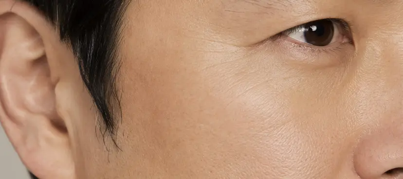 수분이 부족하고 칙칙한 피부 이미지
